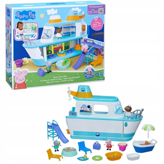 PEPPA PIG Osobná loď + 3 figúrky F6284
